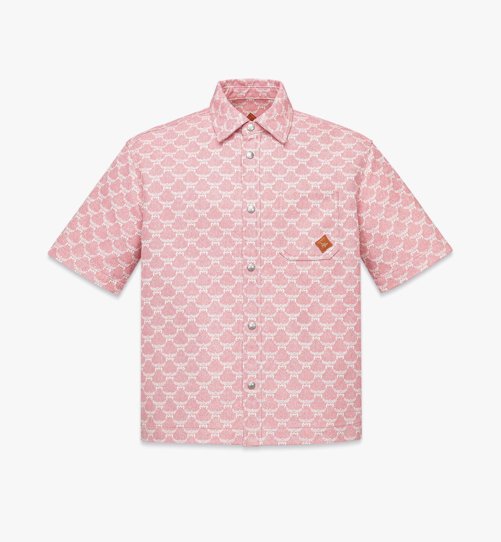 Lauretos Shirt in Denim Jacquard 1